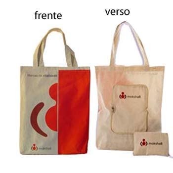 SACOLA EM ALGODÃO DOBRAVEL  SAC NEC 01